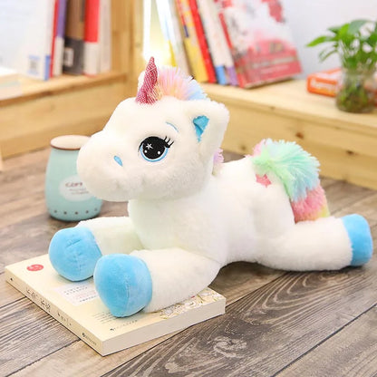 Licorne arc-en-ciel peluche câlin doudou enfant kawaii