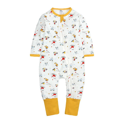 Pyjama nouveau-né garçon combinaison confortable coton