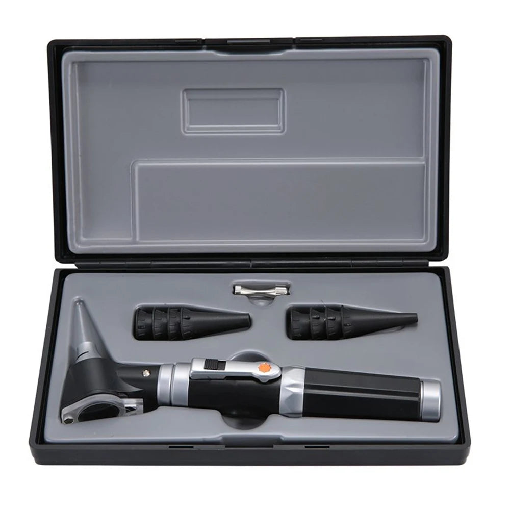 Otoscope portable avec lumière pour soins auriculaires famille
