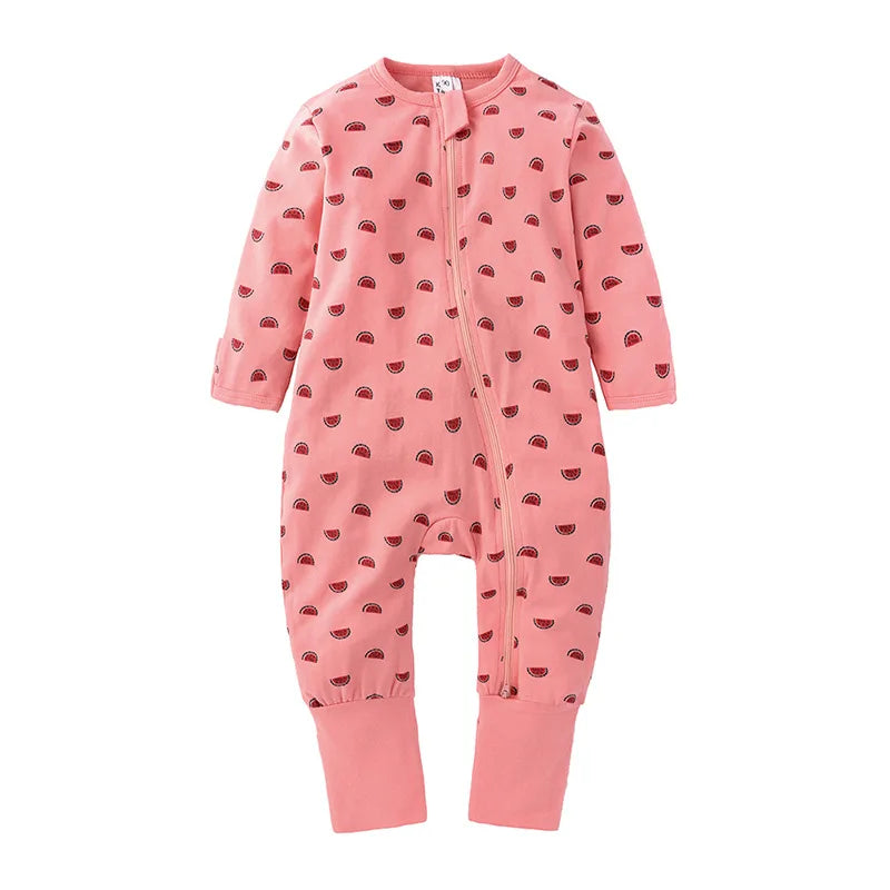 Pyjama nouveau-né combinaison coton pour garçon fille