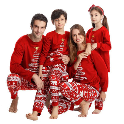 Pyjamas assortis famille Noël pour adultes enfants et bébé