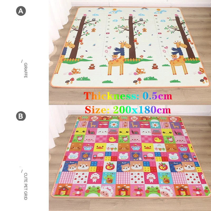 Tapis rampant bébé mousse épaisse confortable et sûr