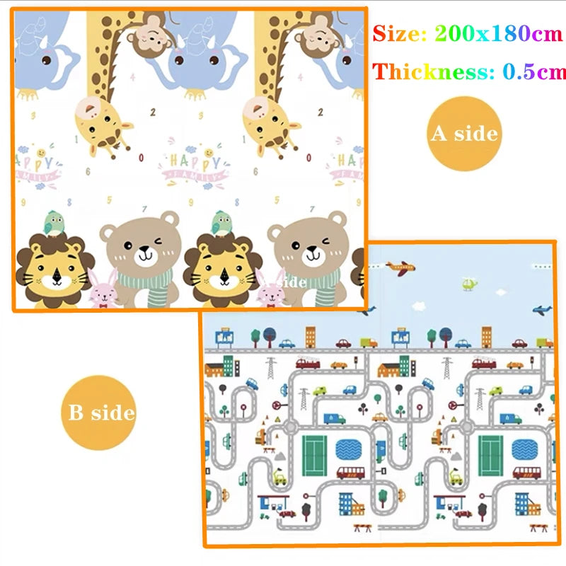 Tapis puzzle mousse enfant épaisseur confortable 0.5cm