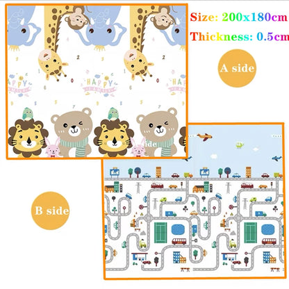 Tapis puzzle mousse enfant épaisseur confortable 0.5cm