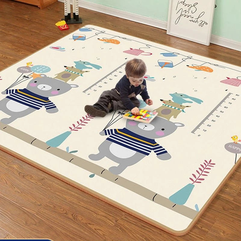Tapis de jeu bébé 200x180cm mousse douce épaisseur 0.5cm