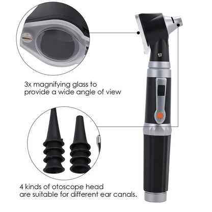 Détecteur infection auriculaire otoscope avec lumière LED