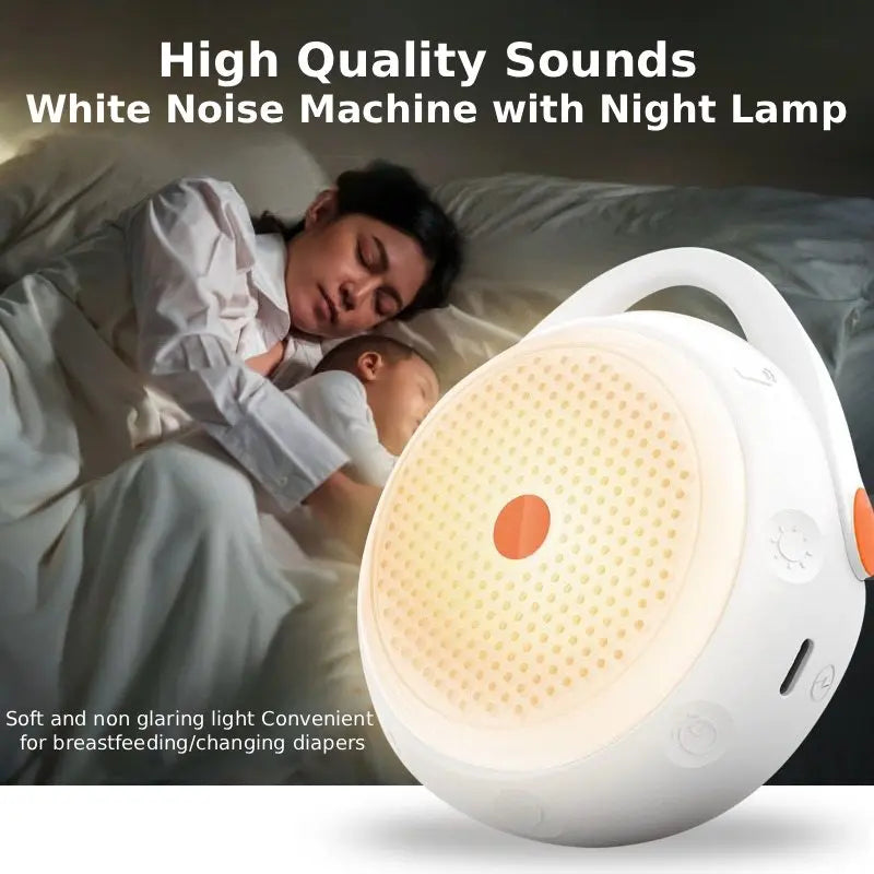 Veilleuse silicone avec sons relaxants et minuterie sommeil