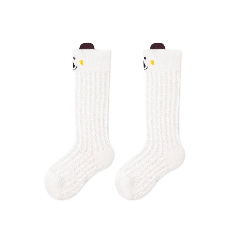 Bas longs enfant printemps été coton doux respirant