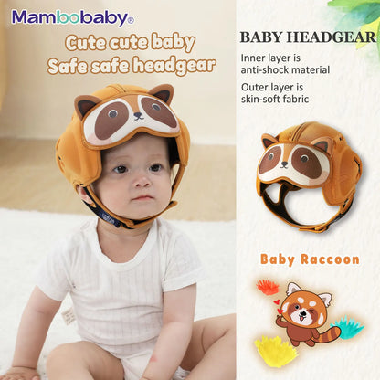 Casque anti-choc ajustable pour nourrisson et bébé