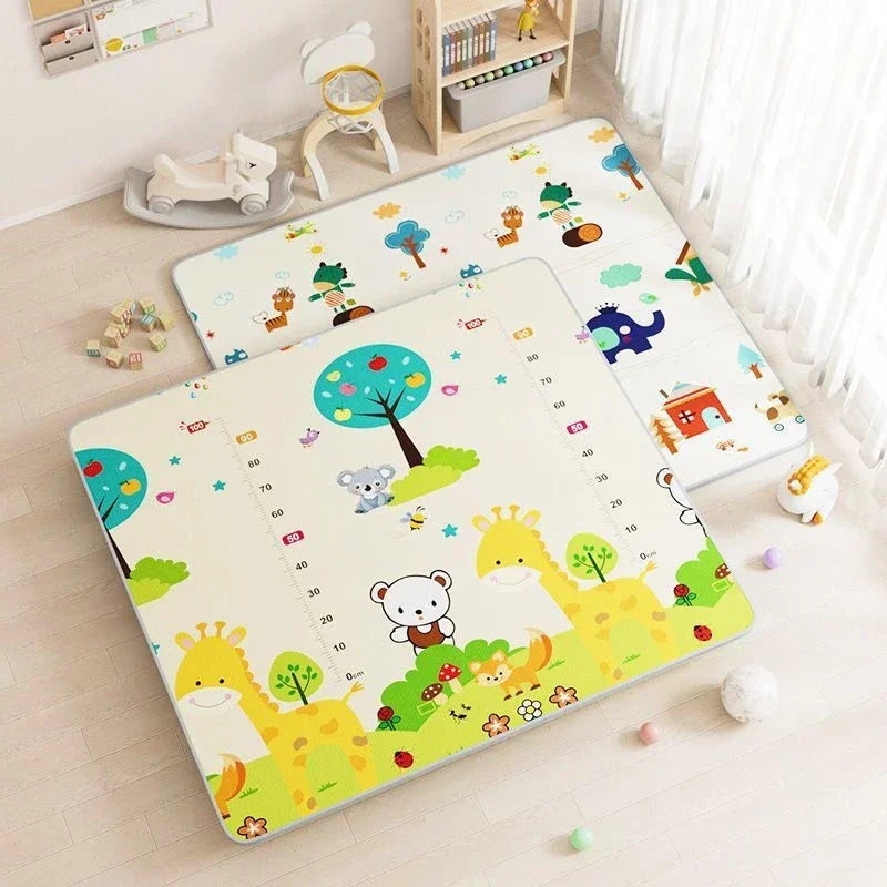Tapis rampant épais 1cm sécurité bébé mousse EPE