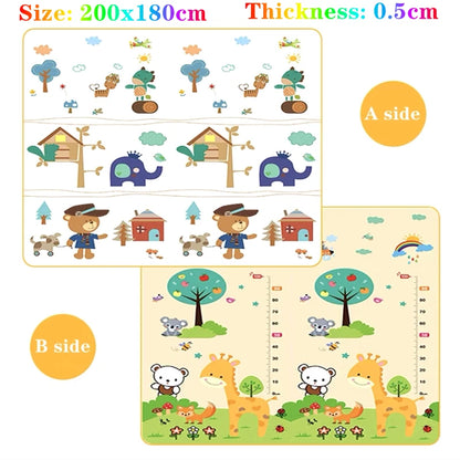 Tapis de jeu puzzle mousse douce pour gym bébé enfant