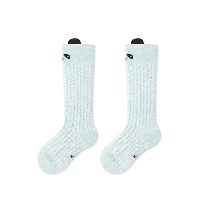 Chaussettes genou bébé fille garçon dessin animé coloré